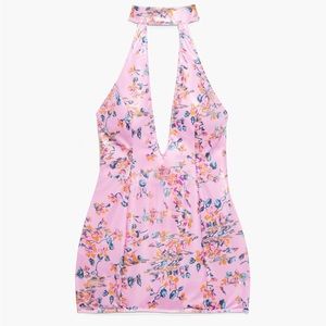 NWT Savage X Fenty Pschedelic Vinyl Slip AND Tights